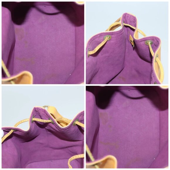 LOUIS VUITTON Epi Petit Noe Shoulder Bag Yellow M44109 LV Auth BD2091 - Picture 15 of 16